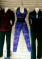 Conjunto rosa c/ azul